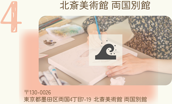 両国散歩スポット「北斎美術館」